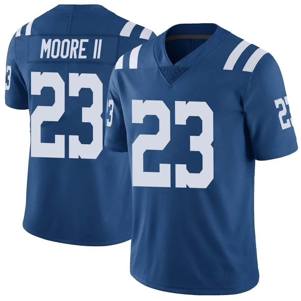 Men's Indianapolis Colts Kenny Moore Ii Nike Color Rush Vapor Untouchable Limited Royal Jersey Men's Indianapolis Colts Kenny Moore Ii Nike Color Rush Vapor Untouchable Limited Royal Jersey