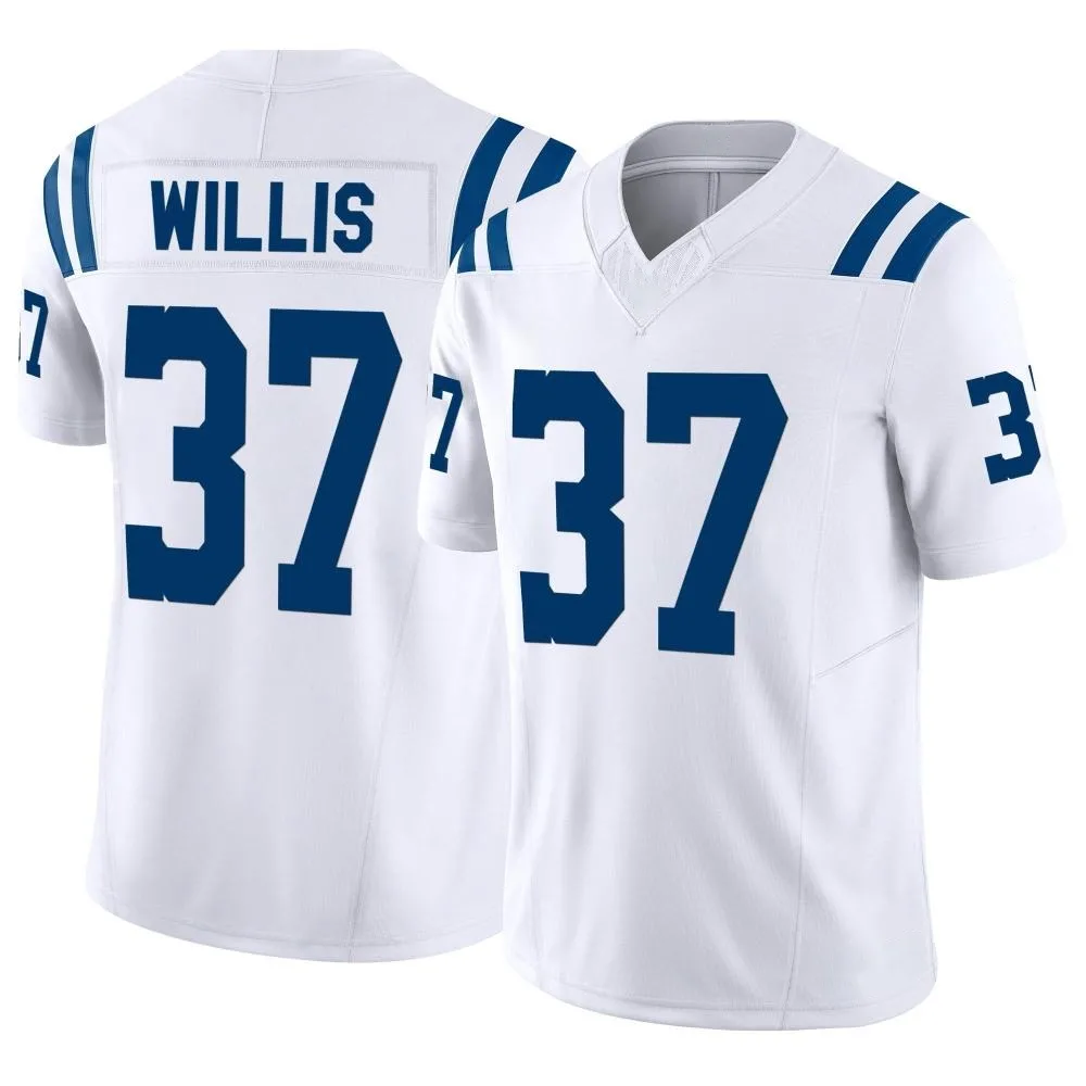 Youth Indianapolis Colts Khari Willis Nike Vapor F.U.S.E. Limited White Jersey Youth Indianapolis Colts Khari Willis Nike Vapor F.U.S.E. Limited White Jersey