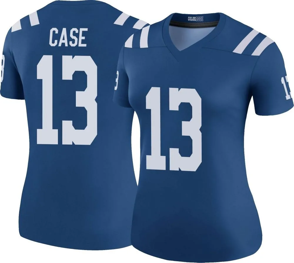 Women's Indianapolis Colts Kody Case Nike Color Rush Legend Royal Jersey Women's Indianapolis Colts Kody Case Nike Color Rush Legend Royal Jersey