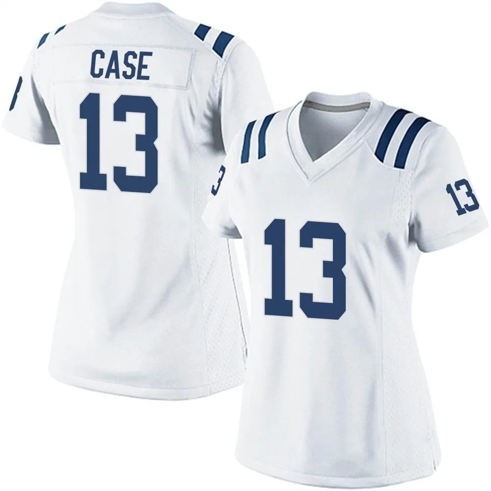 Women's Indianapolis Colts Kody Case Nike Game White Jersey Women's Indianapolis Colts Kody Case Nike Game White Jersey