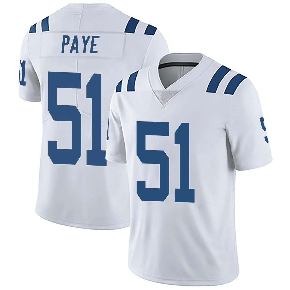 Men's Indianapolis Colts Kwity Paye Nike Vapor Untouchable Limited White Jersey Men's Indianapolis Colts Kwity Paye Nike Vapor Untouchable Limited White Jersey