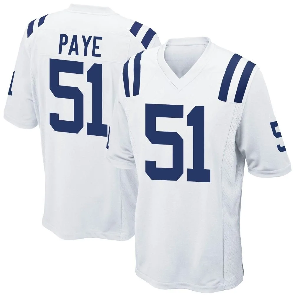 Youth Indianapolis Colts Kwity Paye Nike Game White Jersey Youth Indianapolis Colts Kwity Paye Nike Game White Jersey