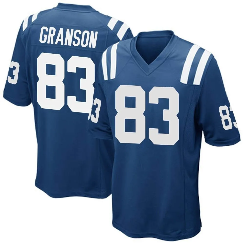 Youth Indianapolis Colts Kylen Granson Nike Team Color Game Royal Blue Jersey Youth Indianapolis Colts Kylen Granson Nike Team Color Game Royal Blue Jersey