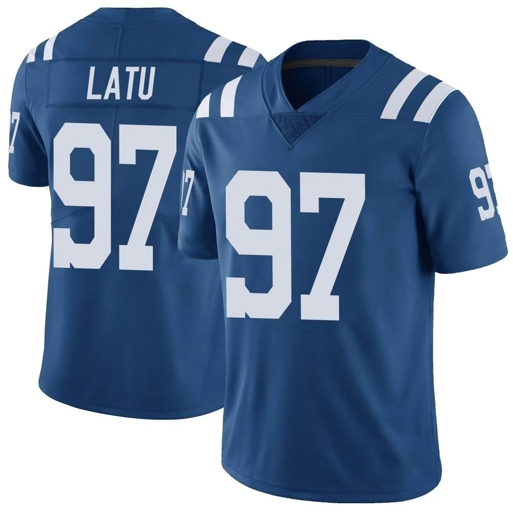 Youth Indianapolis Colts Laiatu Latu Nike Color Rush Vapor Untouchable Limited Royal Jersey Youth Indianapolis Colts Laiatu Latu Nike Color Rush Vapor Untouchable Limited Royal Jersey