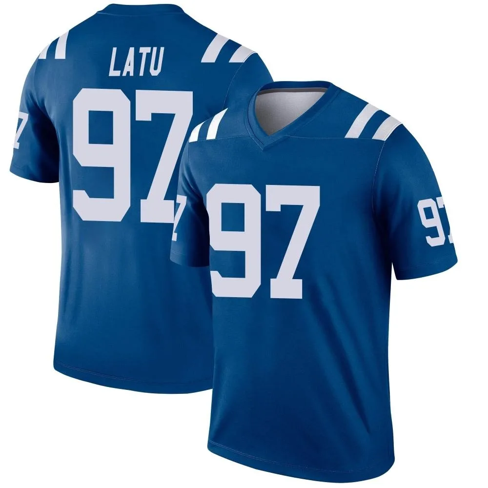 Youth Indianapolis Colts Laiatu Latu Nike Legend Royal Jersey Youth Indianapolis Colts Laiatu Latu Nike Legend Royal Jersey