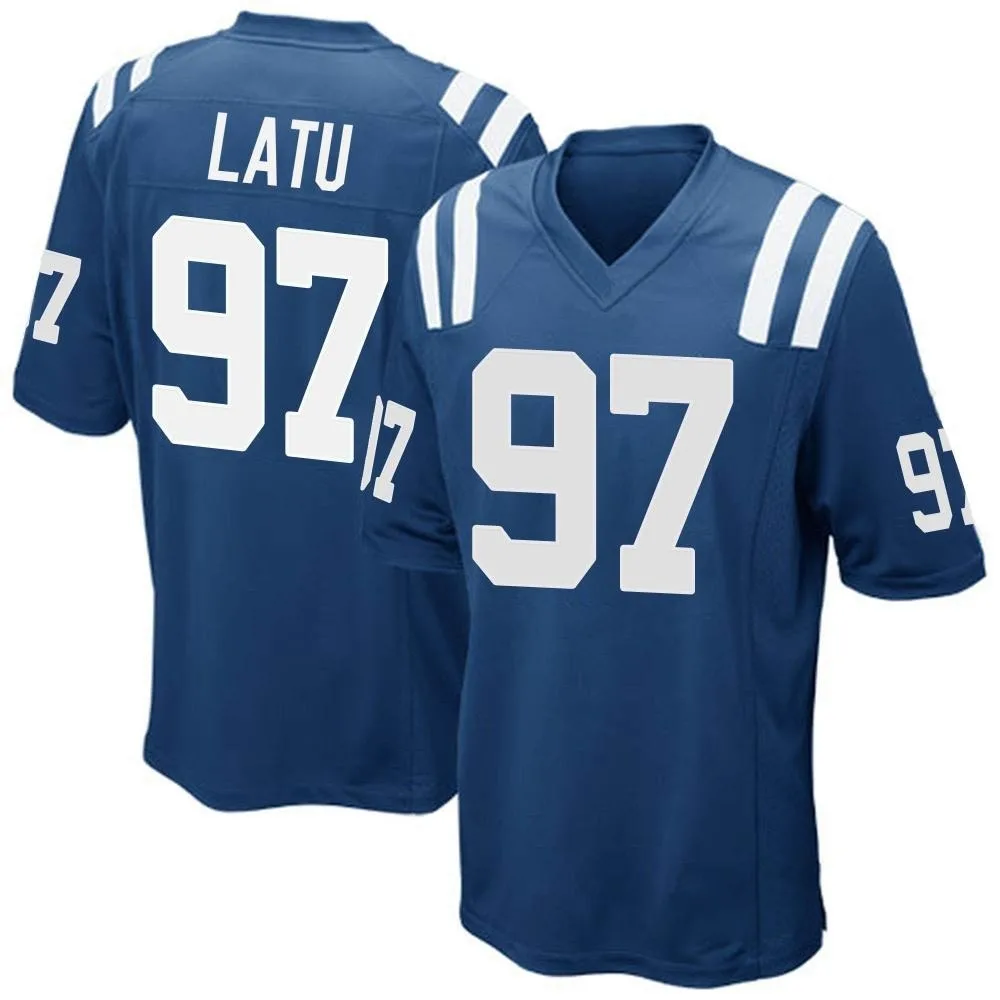 Youth Indianapolis Colts Laiatu Latu Nike Team Color Game Royal Blue Jersey Youth Indianapolis Colts Laiatu Latu Nike Team Color Game Royal Blue Jersey