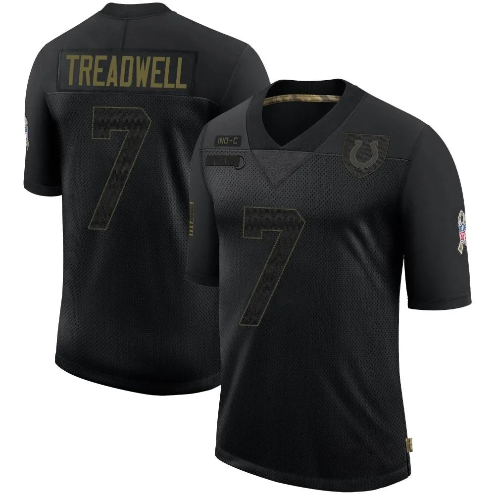 Men's Indianapolis Colts Laquon Treadwell Nike 2020 Salute To Service Limited Black Jersey Men's Indianapolis Colts Laquon Treadwell Nike 2020 Salute To Service Limited Black Jersey