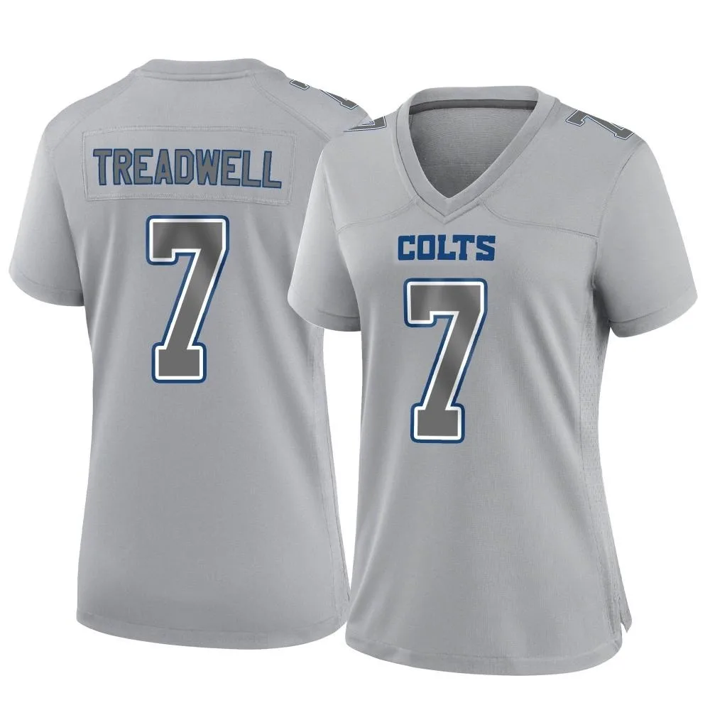 Women's Indianapolis Colts Laquon Treadwell Nike Atmosphere Fashion Game Gray Jersey Women's Indianapolis Colts Laquon Treadwell Nike Atmosphere Fashion Game Gray Jersey