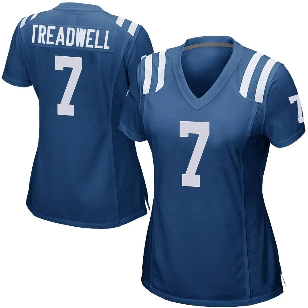 Women's Indianapolis Colts Laquon Treadwell Nike Team Color Game Royal Blue Jersey Women's Indianapolis Colts Laquon Treadwell Nike Team Color Game Royal Blue Jersey