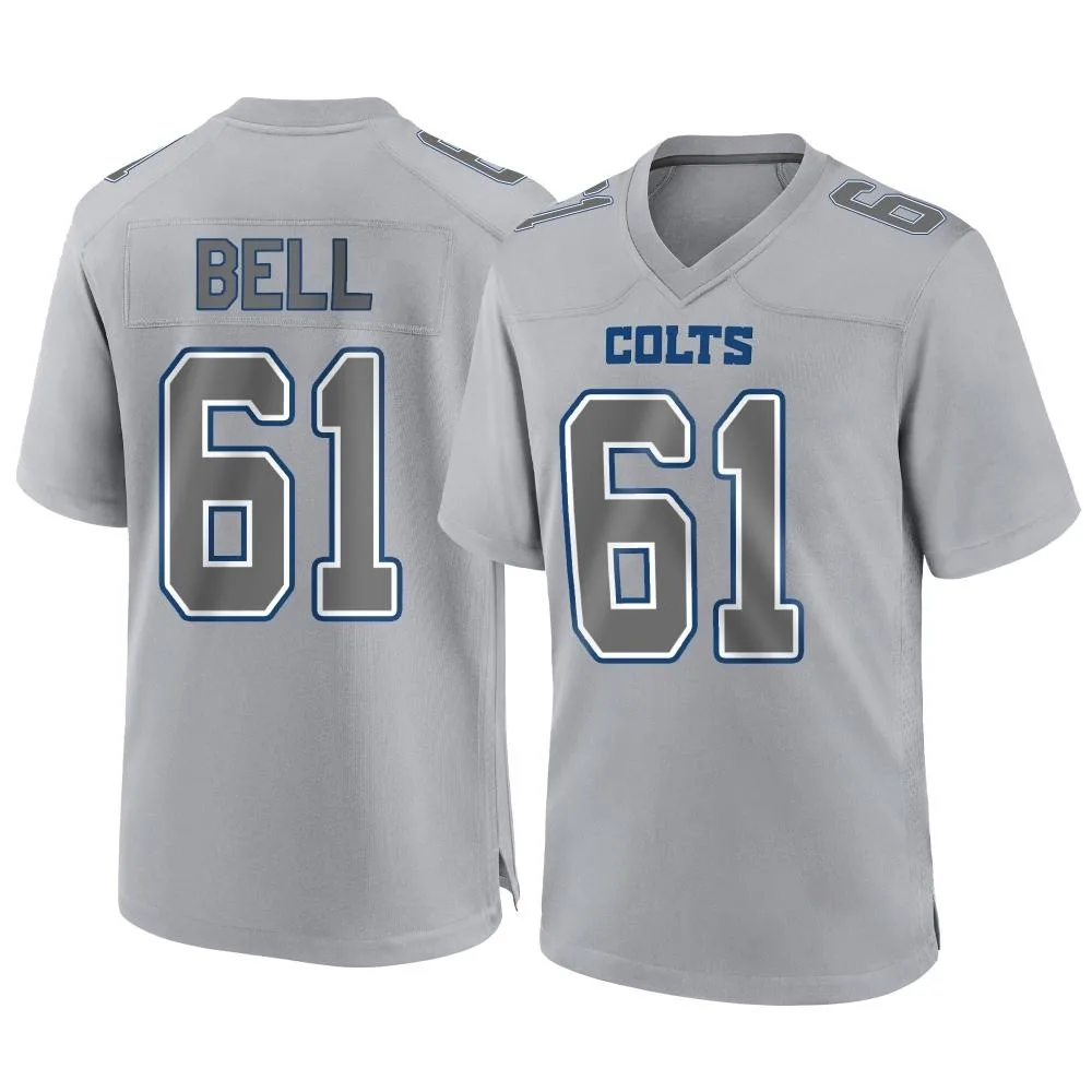Men's Indianapolis Colts Levi Bell Nike Atmosphere Fashion Game Gray Jersey Men's Indianapolis Colts Levi Bell Nike Atmosphere Fashion Game Gray Jersey