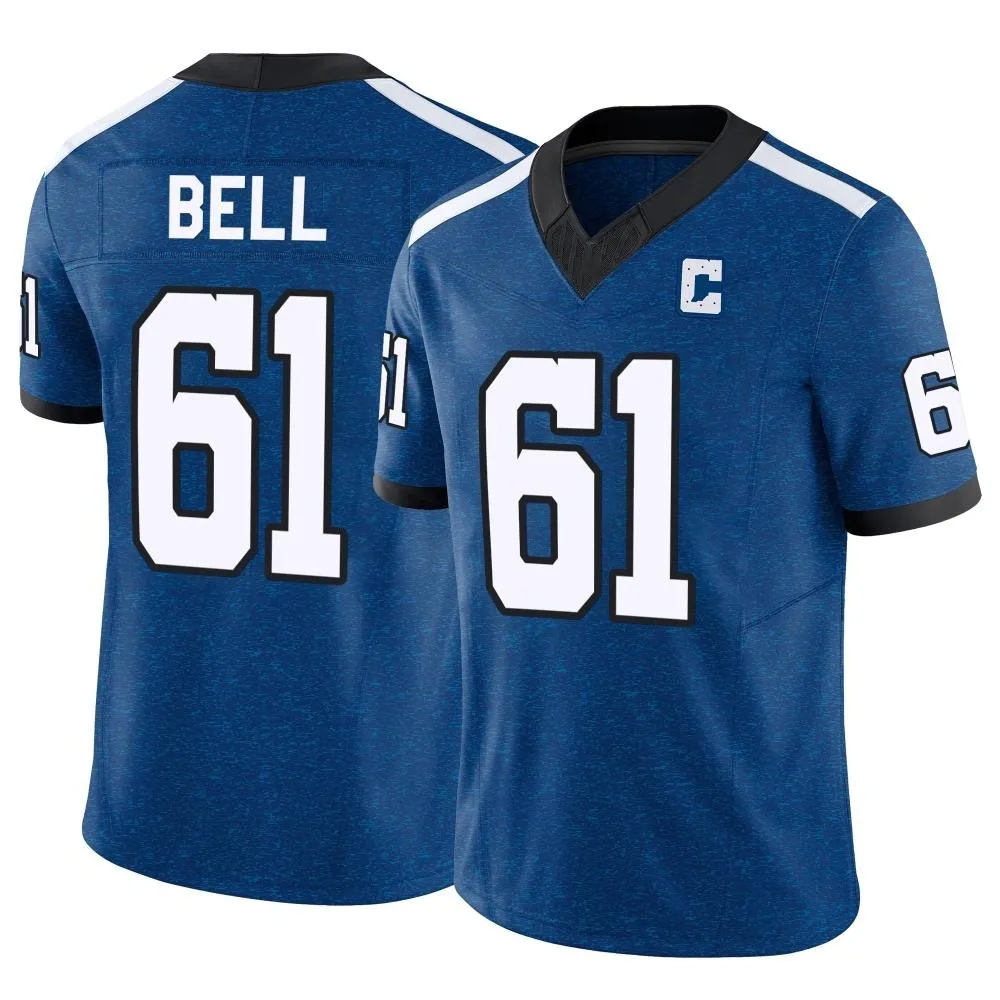 Men's Indianapolis Colts Levi Bell Nike Indiana Nights Alternate Vapor F.U.S.E. Limited Royal Jersey Men's Indianapolis Colts Levi Bell Nike Indiana Nights Alternate Vapor F.U.S.E. Limited Royal Jersey