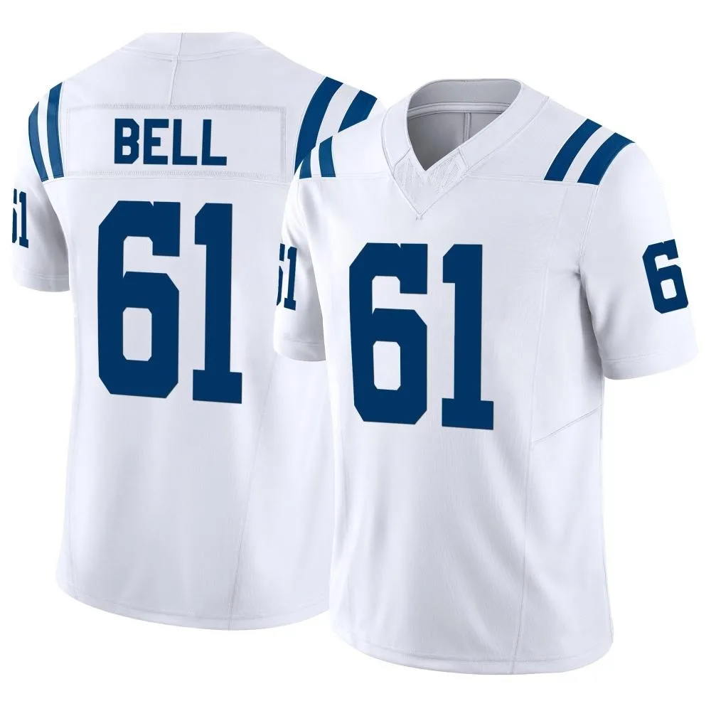 Men's Indianapolis Colts Levi Bell Nike Vapor F.U.S.E. Limited White Jersey Men's Indianapolis Colts Levi Bell Nike Vapor F.U.S.E. Limited White Jersey