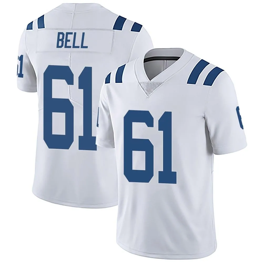 Men's Indianapolis Colts Levi Bell Nike Vapor Untouchable Limited White Jersey Men's Indianapolis Colts Levi Bell Nike Vapor Untouchable Limited White Jersey