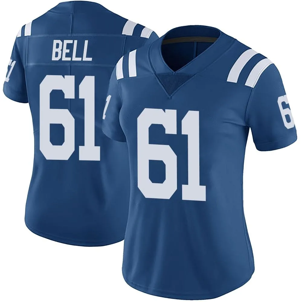 Women's Indianapolis Colts Levi Bell Nike Color Rush Vapor Untouchable Limited Royal Jersey Women's Indianapolis Colts Levi Bell Nike Color Rush Vapor Untouchable Limited Royal Jersey