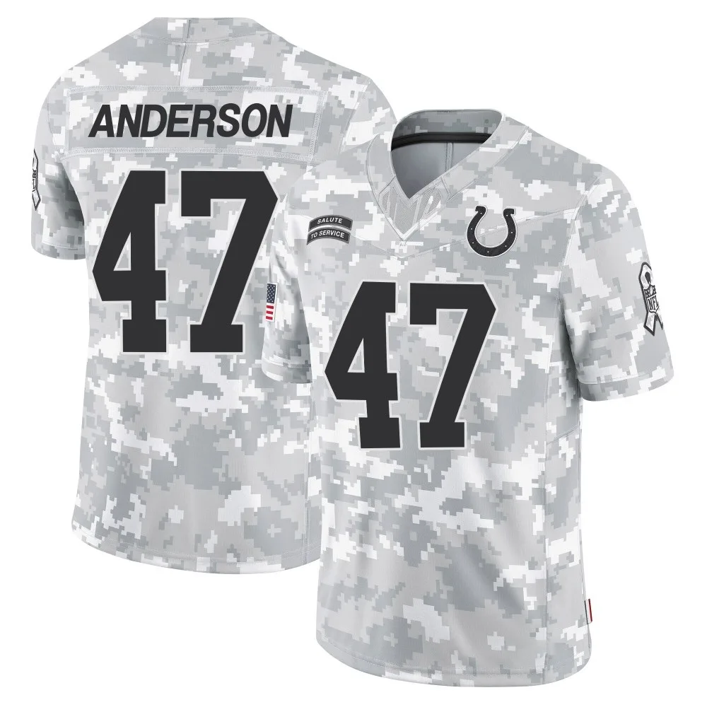 Men's Indianapolis Colts Liam Anderson Nike 2024 Salute to Service Limited Arctic Camo Jersey Men's Indianapolis Colts Liam Anderson Nike 2024 Salute to Service Limited Arctic Camo Jersey