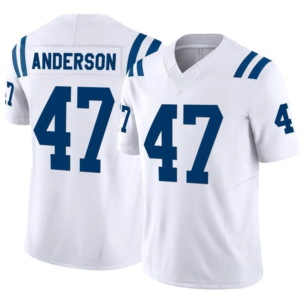 Men's Indianapolis Colts Liam Anderson Nike Vapor F.U.S.E. Limited White Jersey Men's Indianapolis Colts Liam Anderson Nike Vapor F.U.S.E. Limited White Jersey