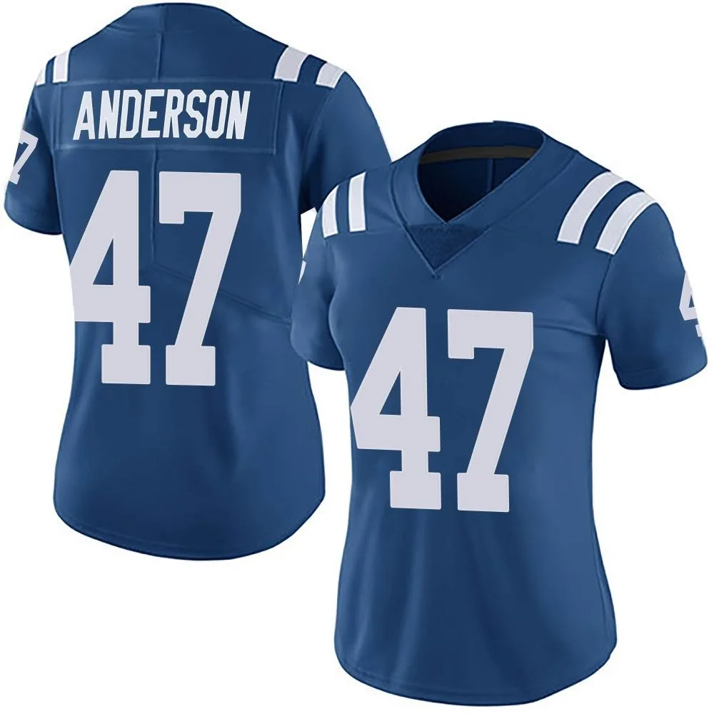 Women's Indianapolis Colts Liam Anderson Nike Team Color Vapor Untouchable Limited Royal Jersey Women's Indianapolis Colts Liam Anderson Nike Team Color Vapor Untouchable Limited Royal Jersey