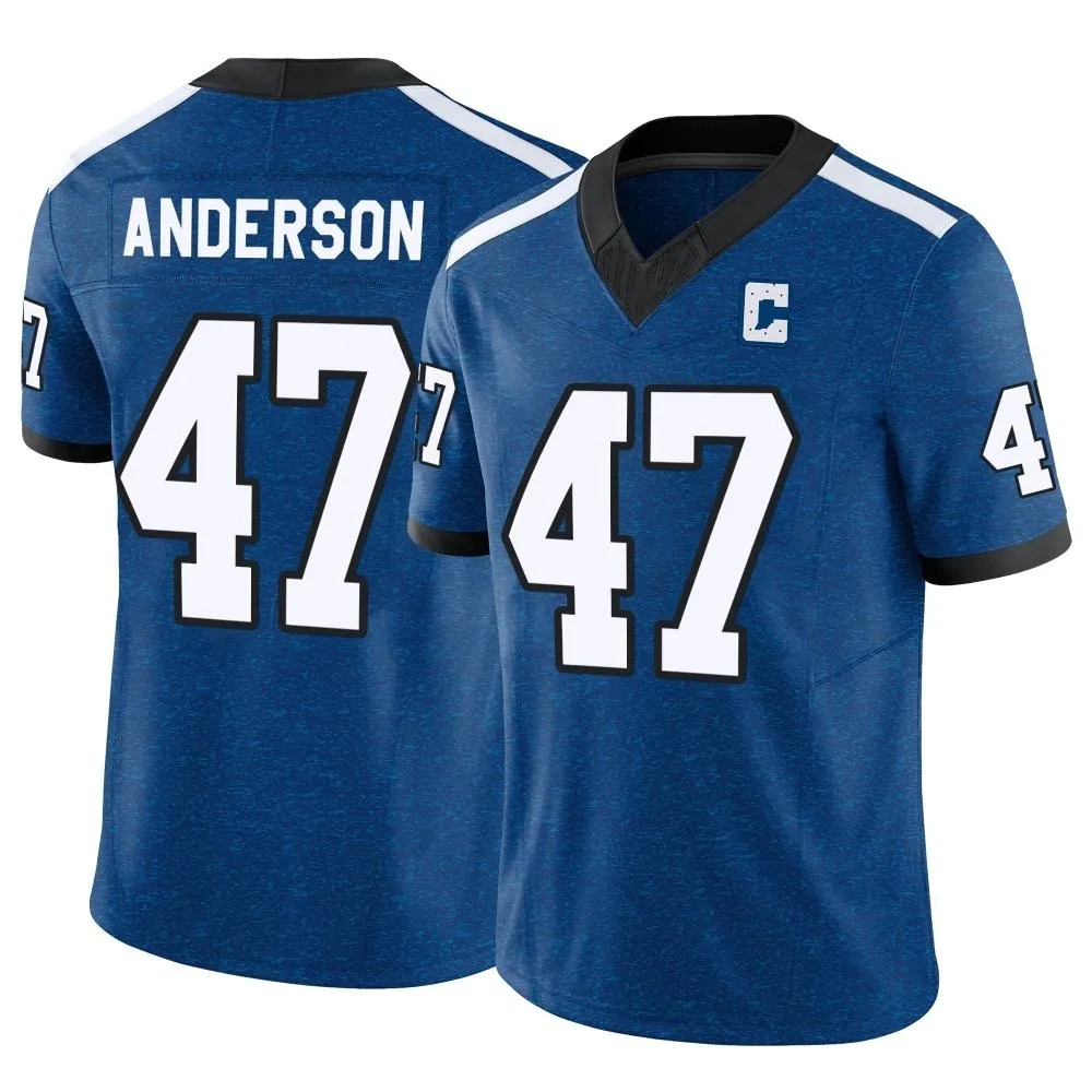 Youth Indianapolis Colts Liam Anderson Nike Indiana Nights Alternate Vapor F.U.S.E. Limited Royal Jersey Youth Indianapolis Colts Liam Anderson Nike Indiana Nights Alternate Vapor F.U.S.E. Limited Royal Jersey