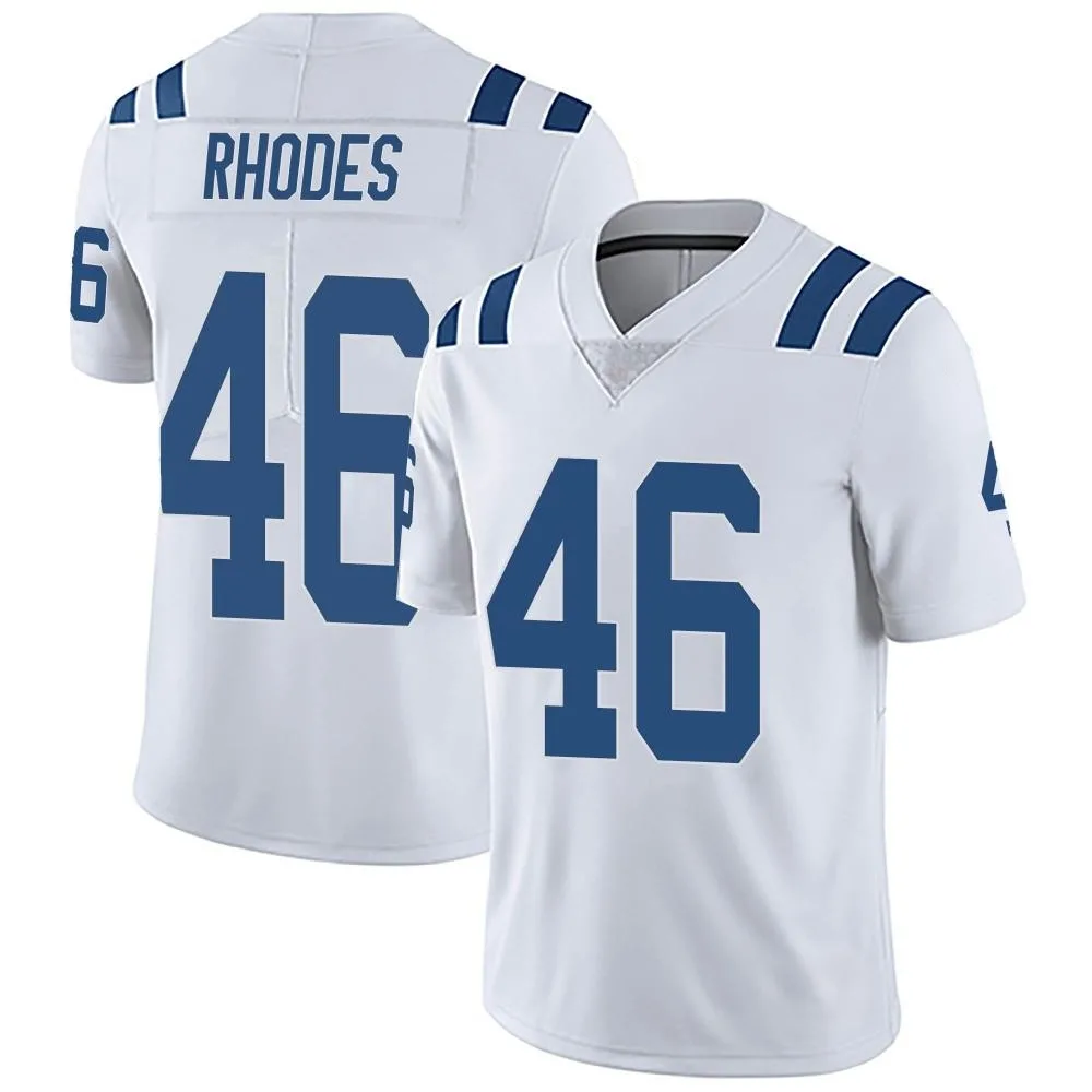 Men's Indianapolis Colts Luke Rhodes Nike Vapor Untouchable Limited White Jersey Men's Indianapolis Colts Luke Rhodes Nike Vapor Untouchable Limited White Jersey