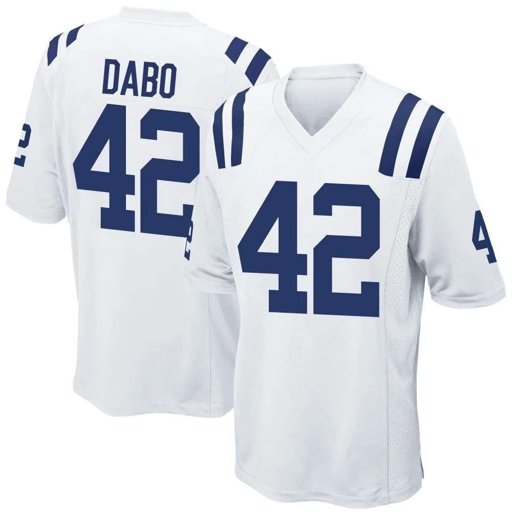 Men's Indianapolis Colts Marcel Dabo Nike Game White Jersey Men's Indianapolis Colts Marcel Dabo Nike Game White Jersey