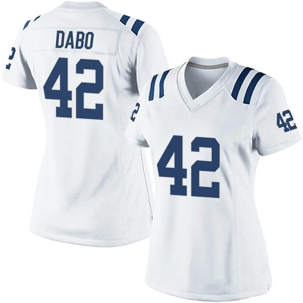 Women's Indianapolis Colts Marcel Dabo Nike Game White Jersey Women's Indianapolis Colts Marcel Dabo Nike Game White Jersey
