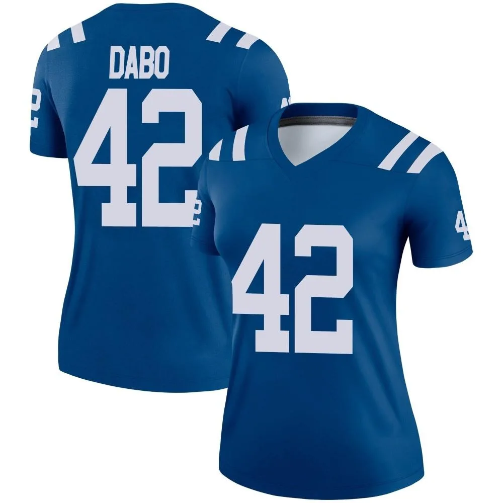 Women's Indianapolis Colts Marcel Dabo Nike Legend Royal Jersey Women's Indianapolis Colts Marcel Dabo Nike Legend Royal Jersey