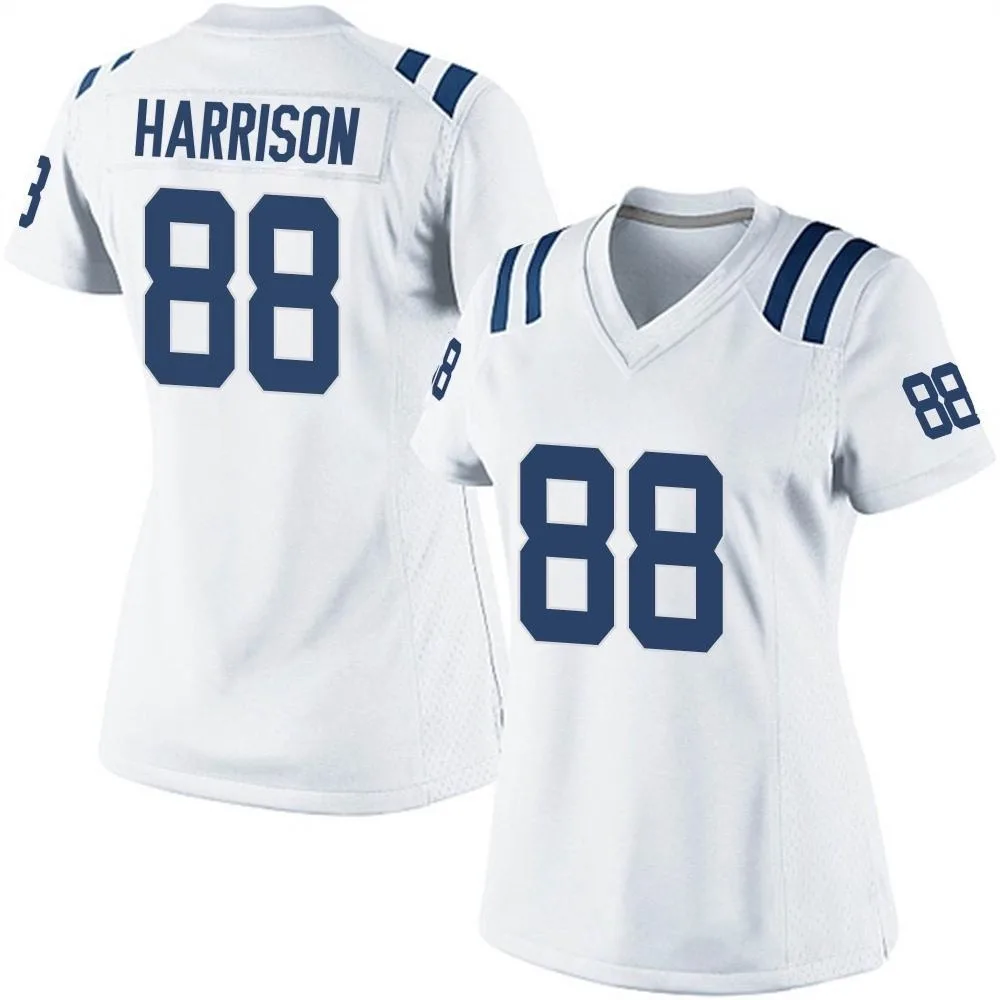 Women's Indianapolis Colts Marvin Harrison Nike Game White Jersey Women's Indianapolis Colts Marvin Harrison Nike Game White Jersey