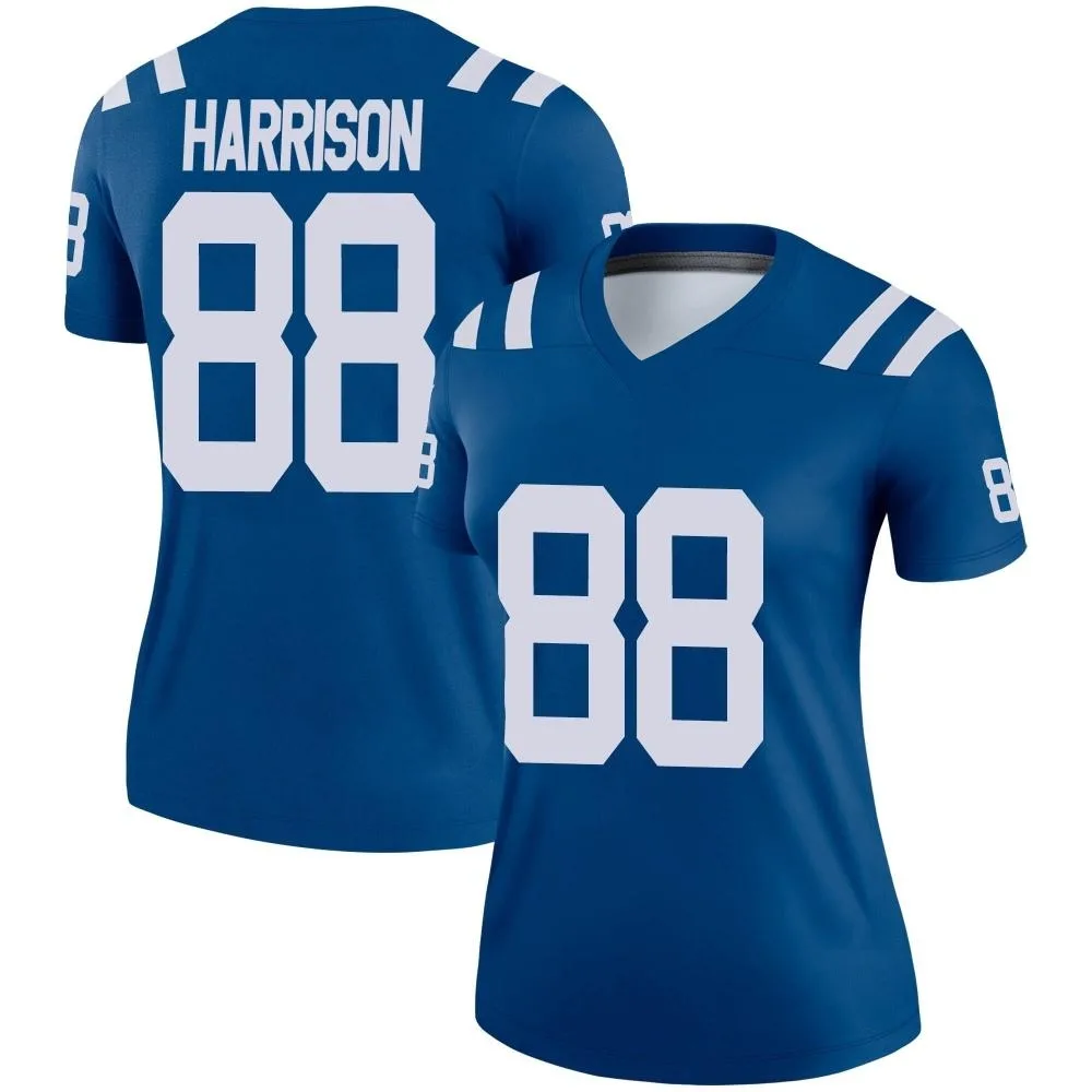 Women's Indianapolis Colts Marvin Harrison Nike Legend Royal Jersey Women's Indianapolis Colts Marvin Harrison Nike Legend Royal Jersey