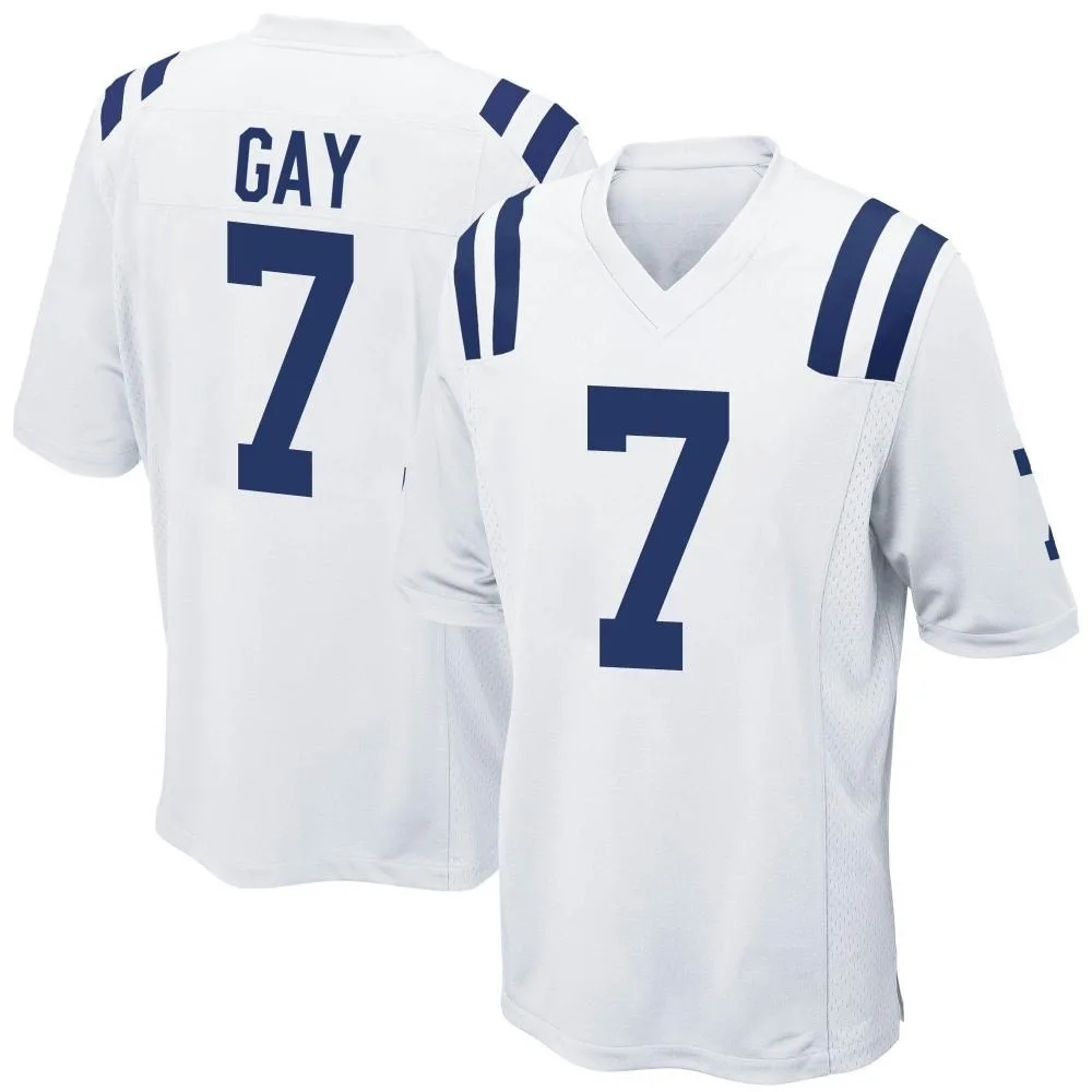 Youth Indianapolis Colts Matt Gay Nike Game White Jersey Youth Indianapolis Colts Matt Gay Nike Game White Jersey
