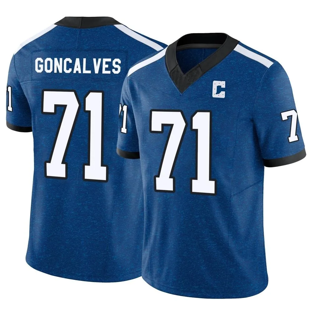 Men's Indianapolis Colts Matt Goncalves Nike Indiana Nights Alternate Vapor F.U.S.E. Limited Royal Jersey Men's Indianapolis Colts Matt Goncalves Nike Indiana Nights Alternate Vapor F.U.S.E. Limited Royal Jersey