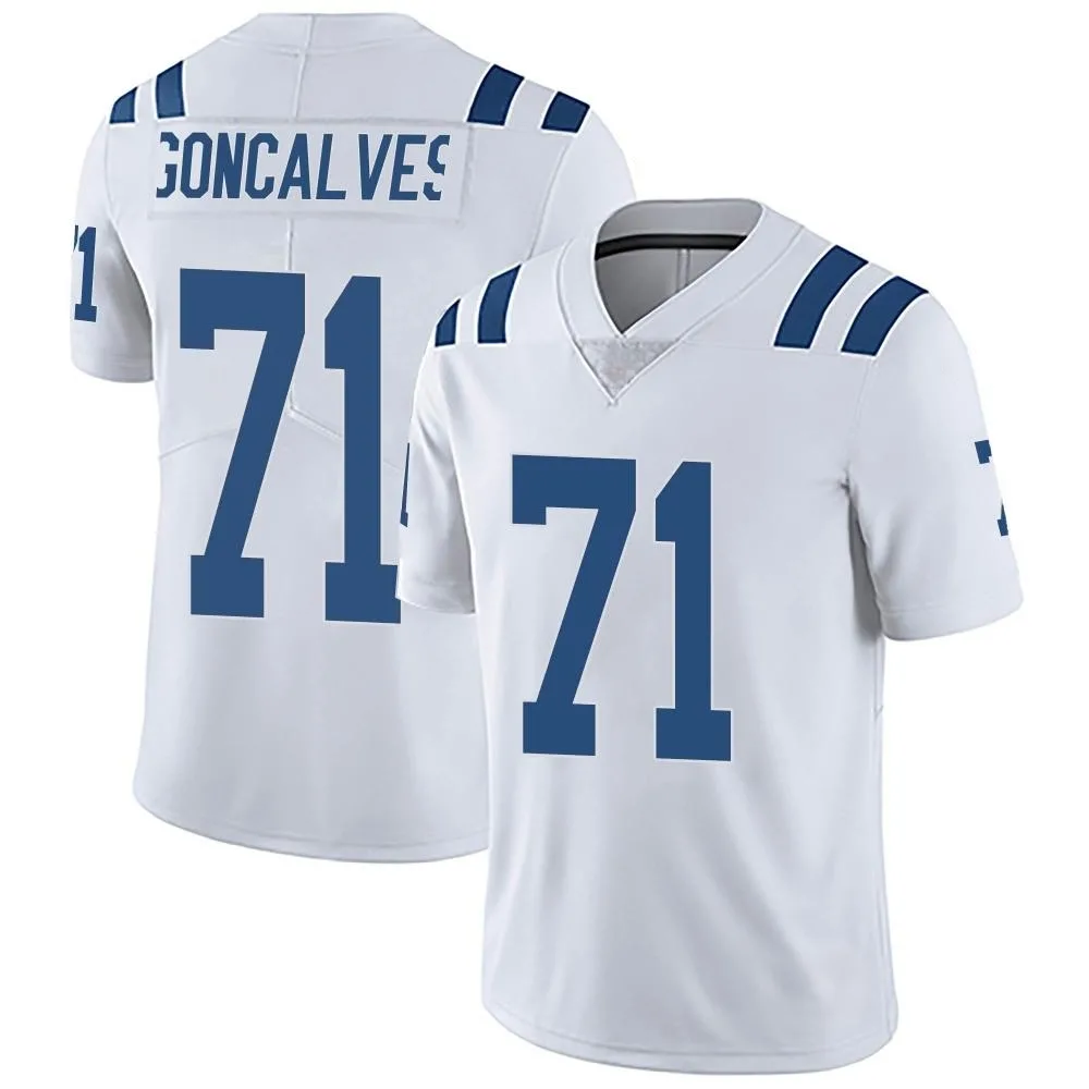 Men's Indianapolis Colts Matt Goncalves Nike Vapor Untouchable Limited White Jersey Men's Indianapolis Colts Matt Goncalves Nike Vapor Untouchable Limited White Jersey