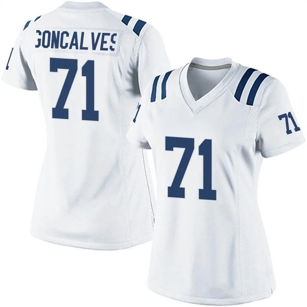 Women's Indianapolis Colts Matt Goncalves Nike Game White Jersey Women's Indianapolis Colts Matt Goncalves Nike Game White Jersey