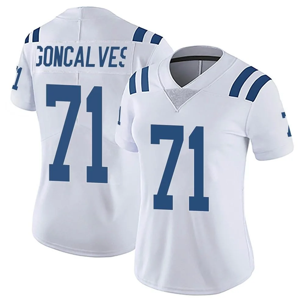 Women's Indianapolis Colts Matt Goncalves Nike Vapor Untouchable Limited White Jersey Women's Indianapolis Colts Matt Goncalves Nike Vapor Untouchable Limited White Jersey