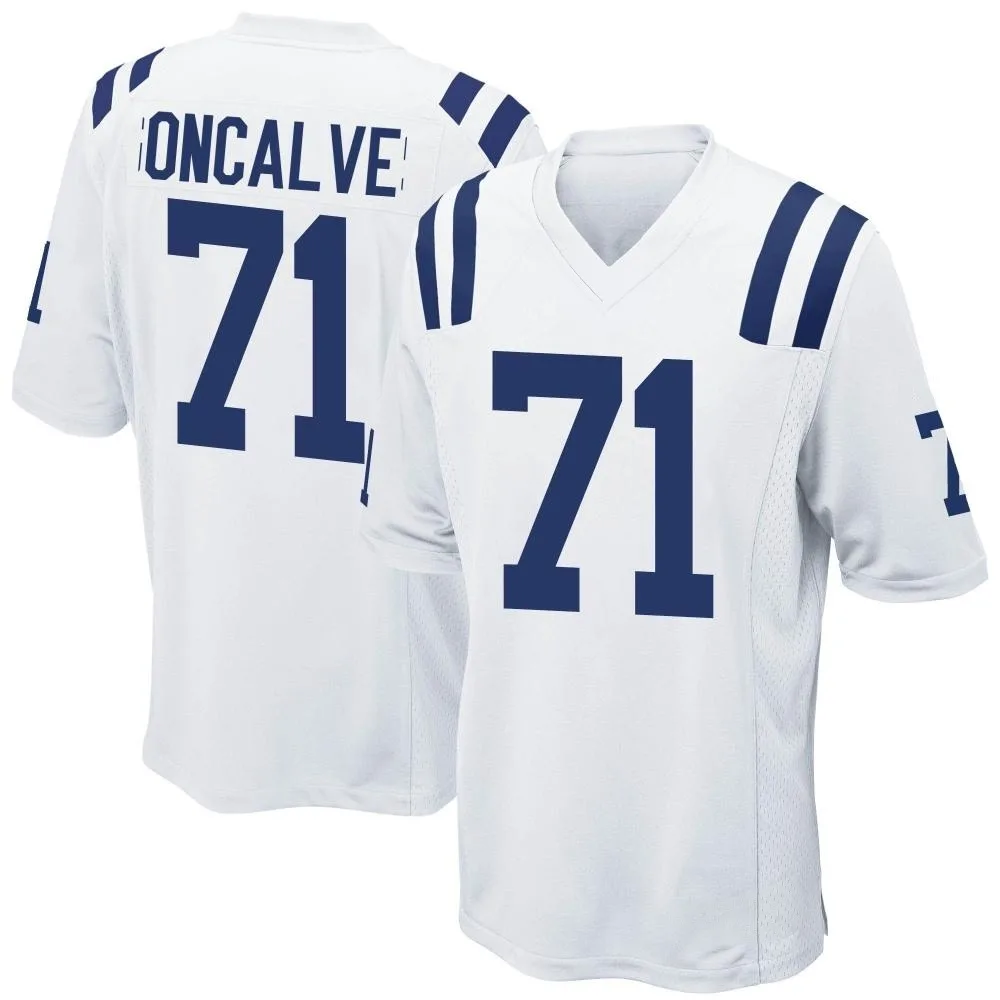 Youth Indianapolis Colts Matt Goncalves Nike Game White Jersey Youth Indianapolis Colts Matt Goncalves Nike Game White Jersey
