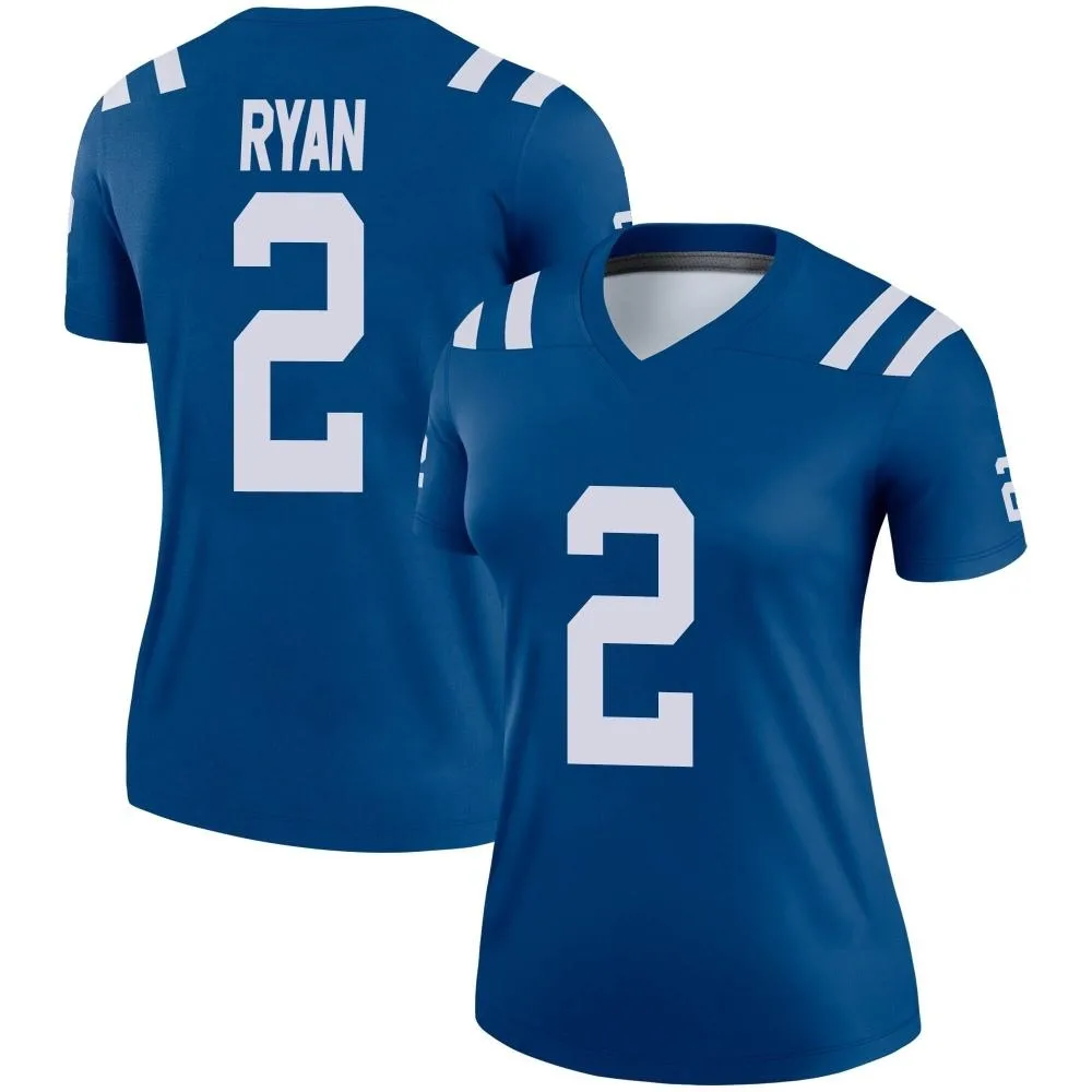 Women's Indianapolis Colts Matt Ryan Nike Legend Royal Jersey Women's Indianapolis Colts Matt Ryan Nike Legend Royal Jersey