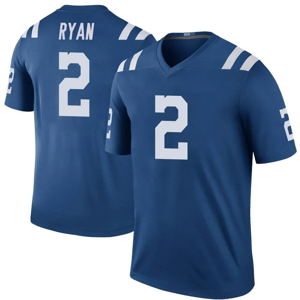 Youth Indianapolis Colts Matt Ryan Nike Color Rush Legend Royal Jersey Youth Indianapolis Colts Matt Ryan Nike Color Rush Legend Royal Jersey