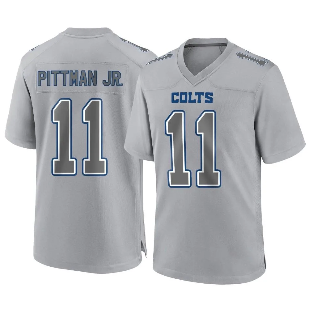 Men's Indianapolis Colts Michael Pittman Jr. Nike Atmosphere Fashion Game Gray Jersey Men's Indianapolis Colts Michael Pittman Jr. Nike Atmosphere Fashion Game Gray Jersey