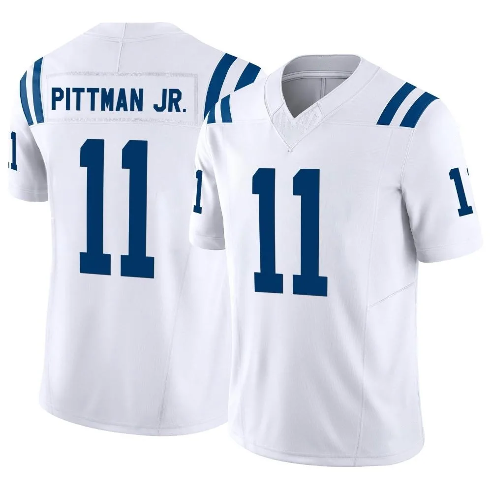 Men's Indianapolis Colts Michael Pittman Jr. Nike Vapor F.U.S.E. Limited White Jersey Men's Indianapolis Colts Michael Pittman Jr. Nike Vapor F.U.S.E. Limited White Jersey