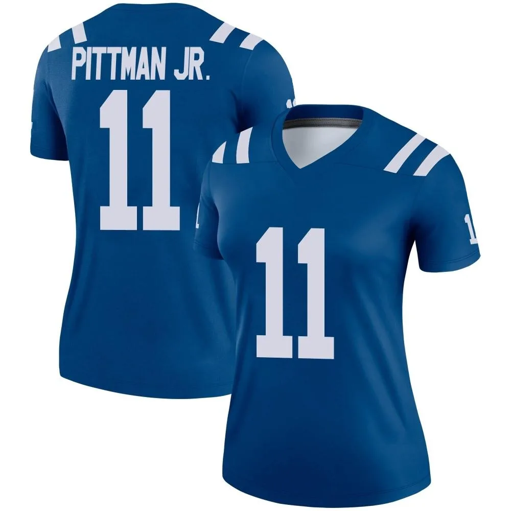 Women's Indianapolis Colts Michael Pittman Jr. Nike Legend Royal Jersey Women's Indianapolis Colts Michael Pittman Jr. Nike Legend Royal Jersey
