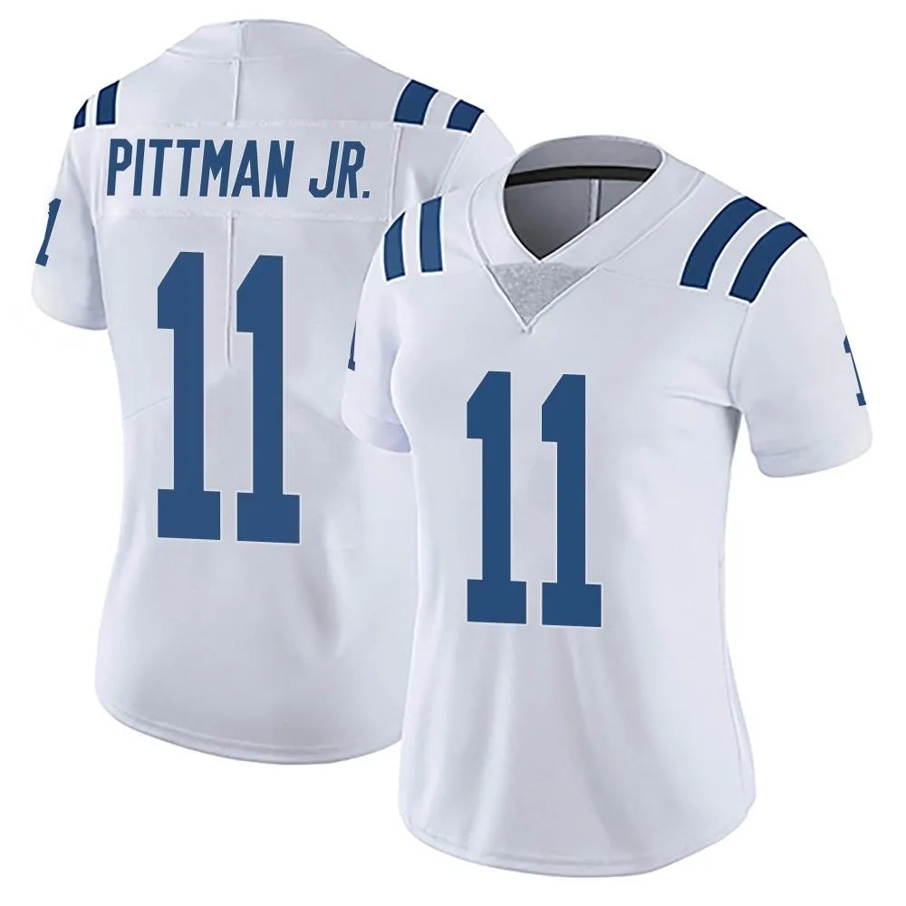 Women's Indianapolis Colts Michael Pittman Jr. Nike Vapor Untouchable Limited White Jersey Women's Indianapolis Colts Michael Pittman Jr. Nike Vapor Untouchable Limited White Jersey