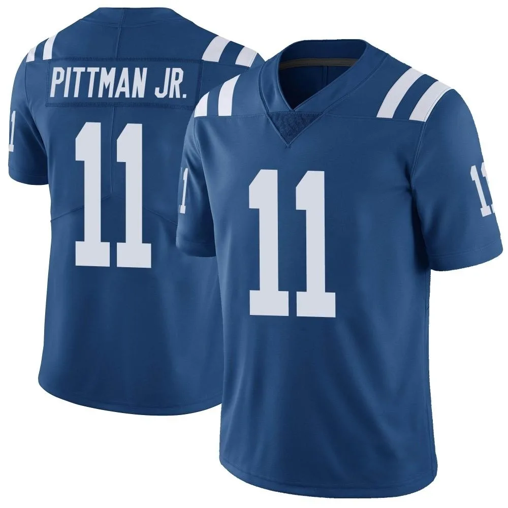 Youth Indianapolis Colts Michael Pittman Jr. Nike Color Rush Vapor Untouchable Limited Royal Jersey Youth Indianapolis Colts Michael Pittman Jr. Nike Color Rush Vapor Untouchable Limited Royal Jersey
