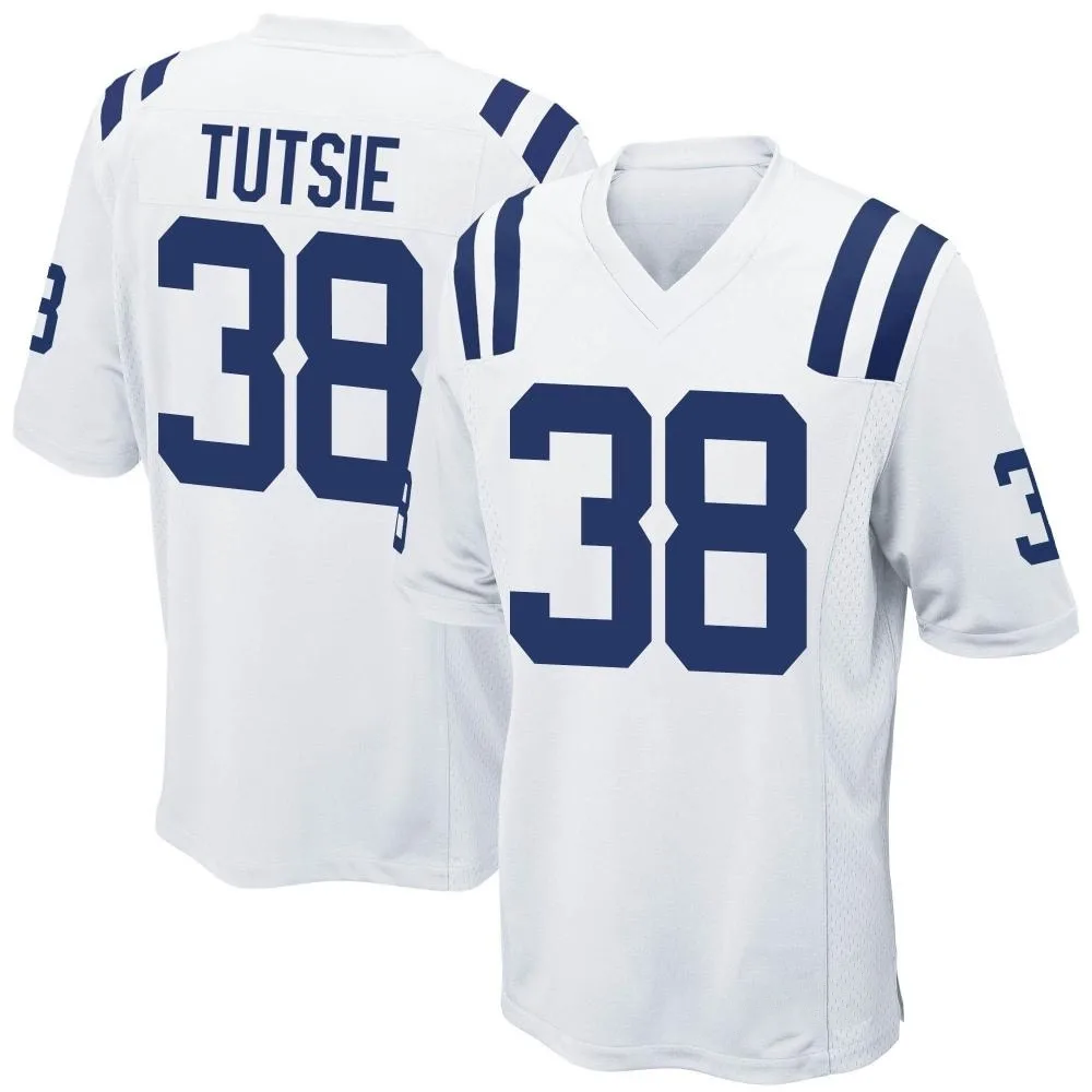 Youth Indianapolis Colts Michael Tutsie Nike Game White Jersey Youth Indianapolis Colts Michael Tutsie Nike Game White Jersey