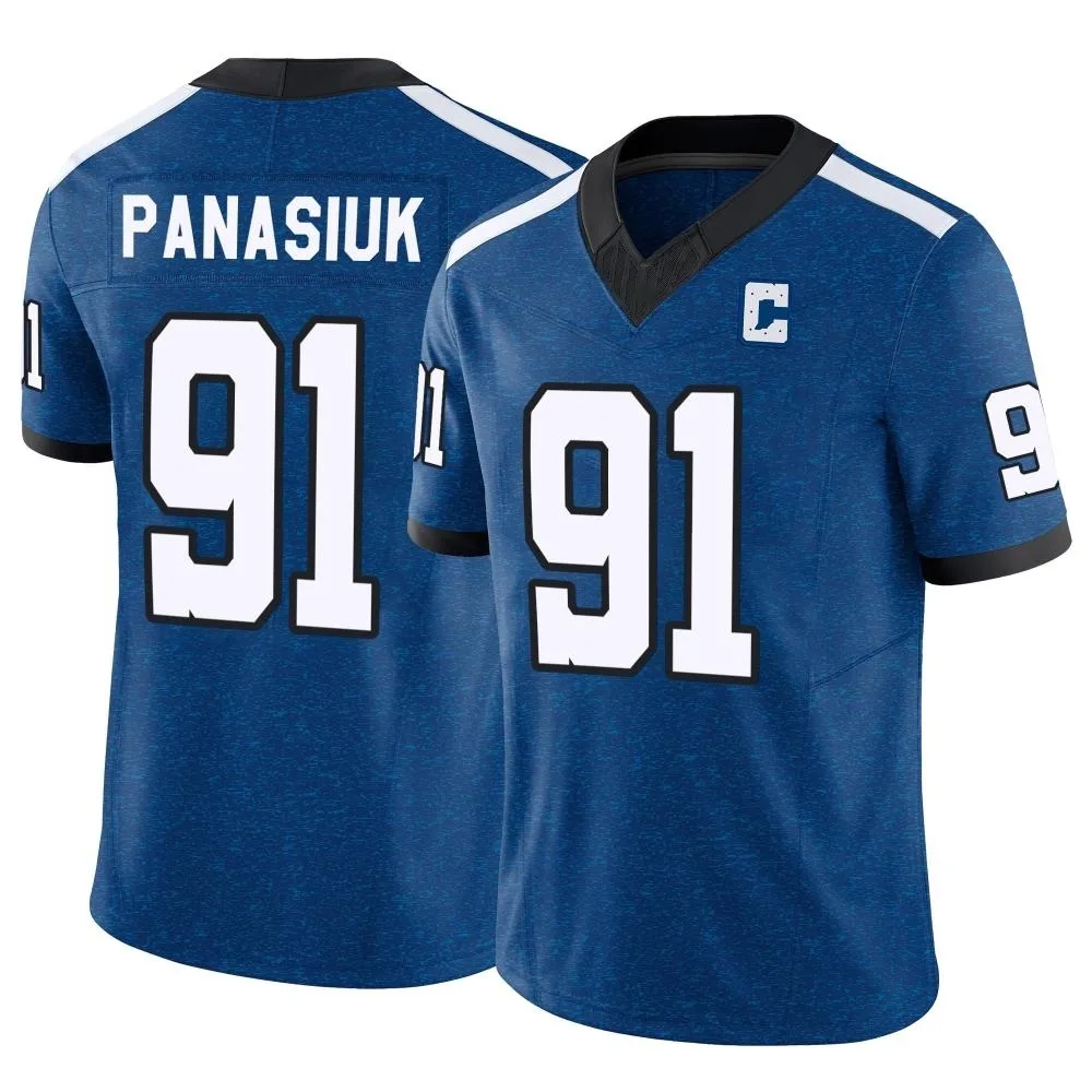Men's Indianapolis Colts Mike Panasiuk Nike Indiana Nights Alternate Vapor F.U.S.E. Limited Royal Jersey Men's Indianapolis Colts Mike Panasiuk Nike Indiana Nights Alternate Vapor F.U.S.E. Limited Royal Jersey
