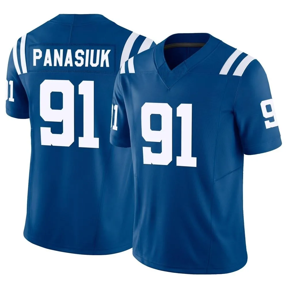 Men's Indianapolis Colts Mike Panasiuk Nike Vapor F.U.S.E. Limited Royal Jersey Men's Indianapolis Colts Mike Panasiuk Nike Vapor F.U.S.E. Limited Royal Jersey