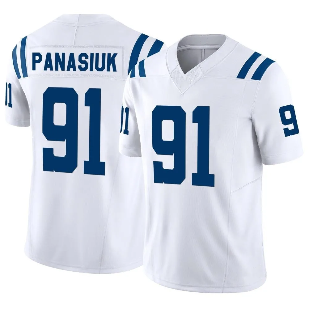 Men's Indianapolis Colts Mike Panasiuk Nike Vapor F.U.S.E. Limited White Jersey Men's Indianapolis Colts Mike Panasiuk Nike Vapor F.U.S.E. Limited White Jersey