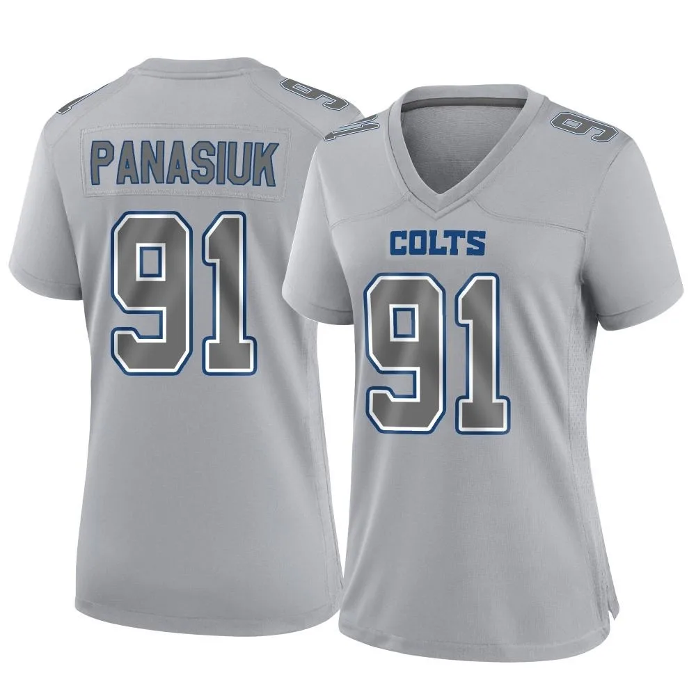 Women's Indianapolis Colts Mike Panasiuk Nike Atmosphere Fashion Game Gray Jersey Women's Indianapolis Colts Mike Panasiuk Nike Atmosphere Fashion Game Gray Jersey