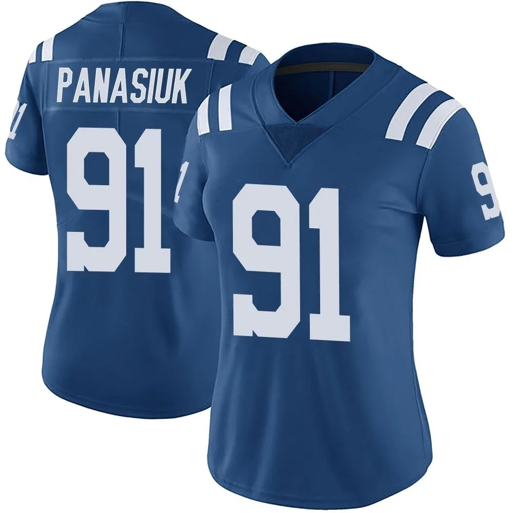 Women's Indianapolis Colts Mike Panasiuk Nike Color Rush Vapor Untouchable Limited Royal Jersey Women's Indianapolis Colts Mike Panasiuk Nike Color Rush Vapor Untouchable Limited Royal Jersey