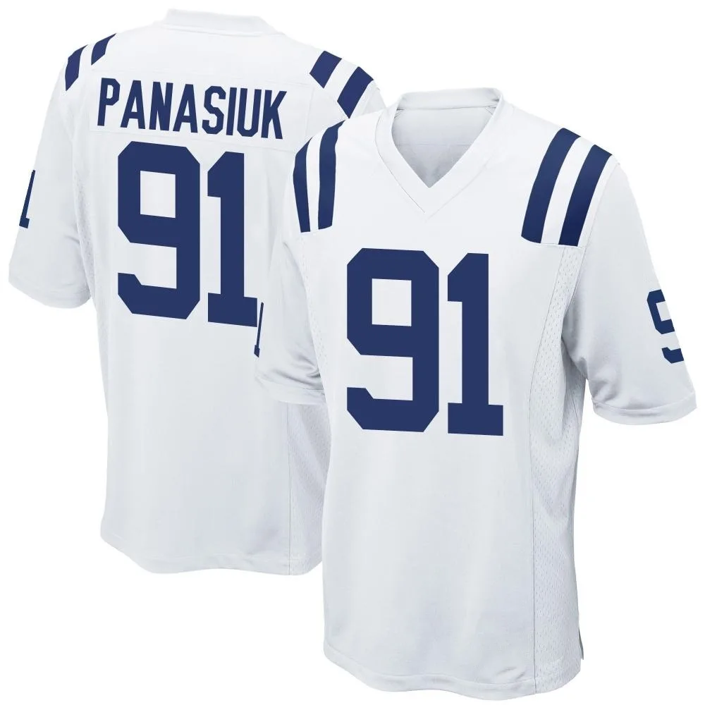 Youth Indianapolis Colts Mike Panasiuk Nike Game White Jersey Youth Indianapolis Colts Mike Panasiuk Nike Game White Jersey