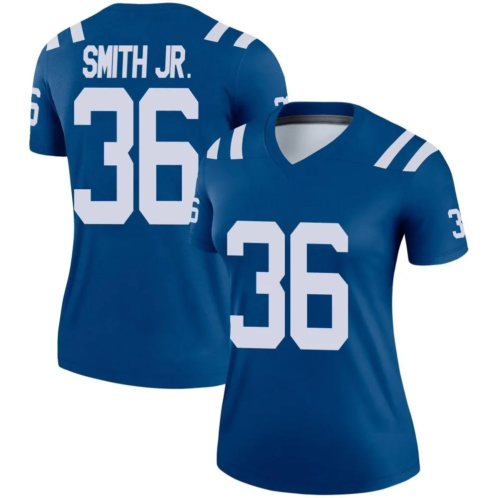 Women's Indianapolis Colts Mike Smith Jr. Nike Legend Royal Jersey Women's Indianapolis Colts Mike Smith Jr. Nike Legend Royal Jersey