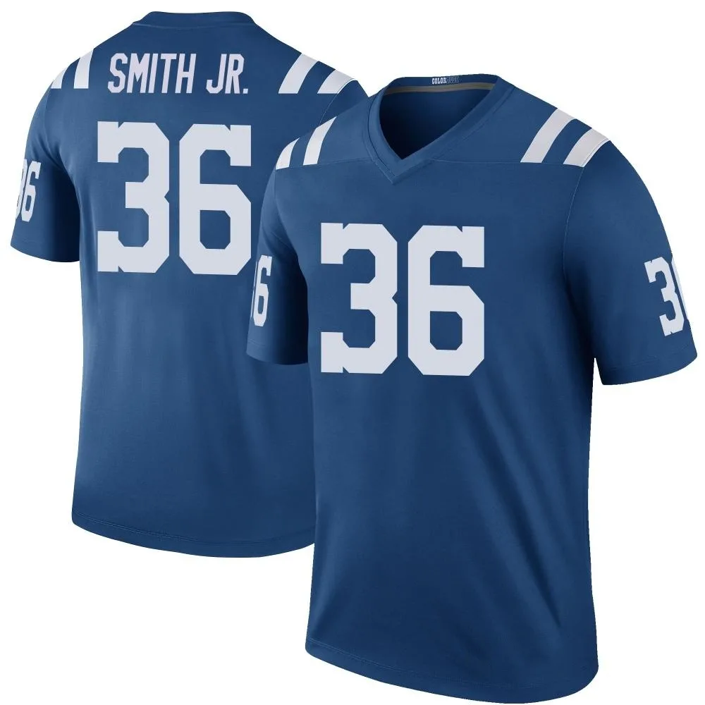 Youth Indianapolis Colts Mike Smith Jr. Nike Color Rush Legend Royal Jersey Youth Indianapolis Colts Mike Smith Jr. Nike Color Rush Legend Royal Jersey
